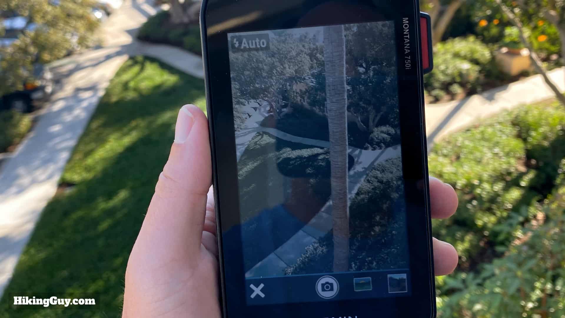 Garmin Montana Camera