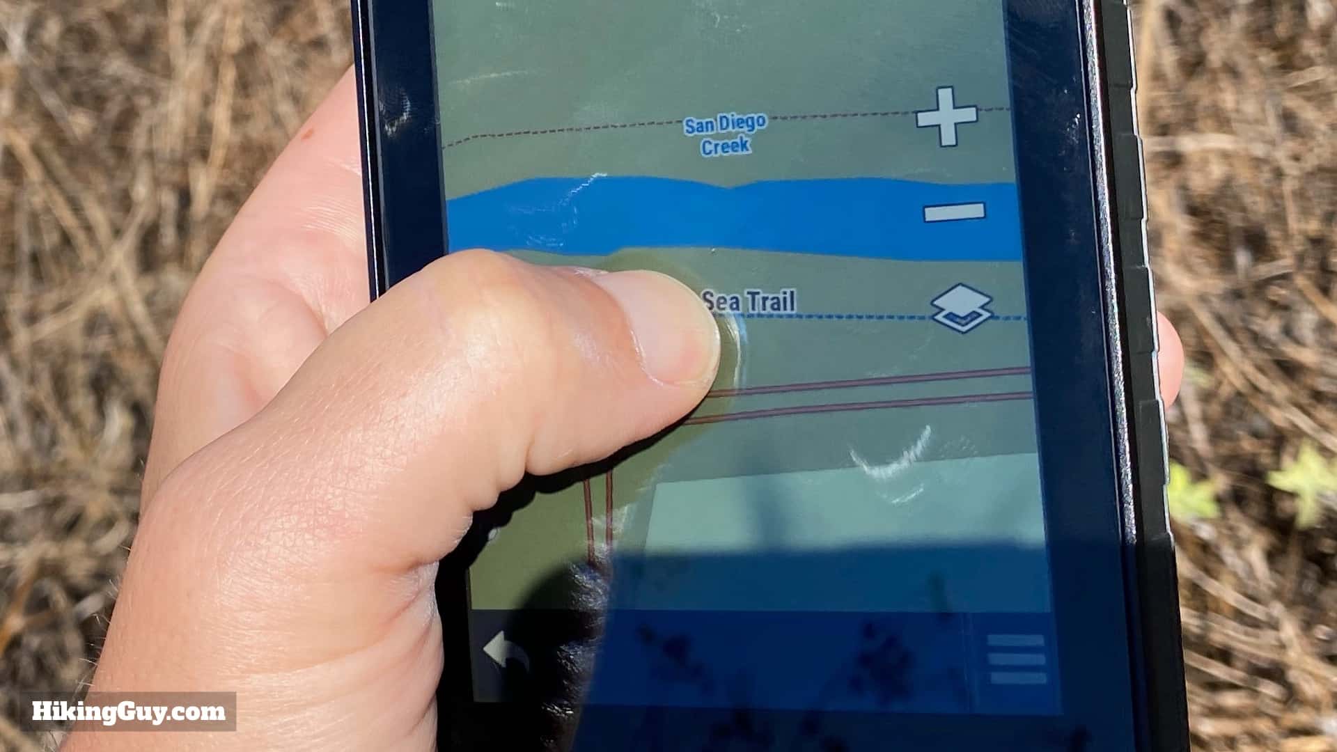 Garmin Montana Creating Waypoint