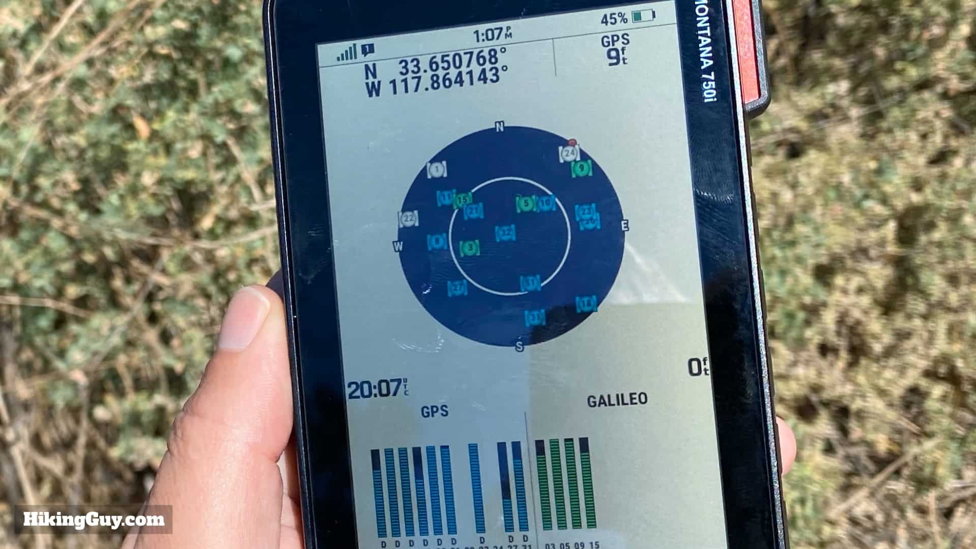 Garmin Montana Gps Screen