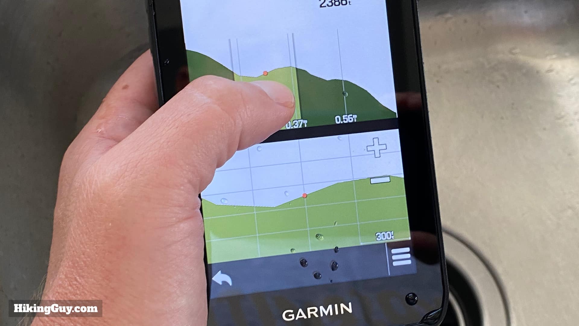 Garmin Montana In Water 2