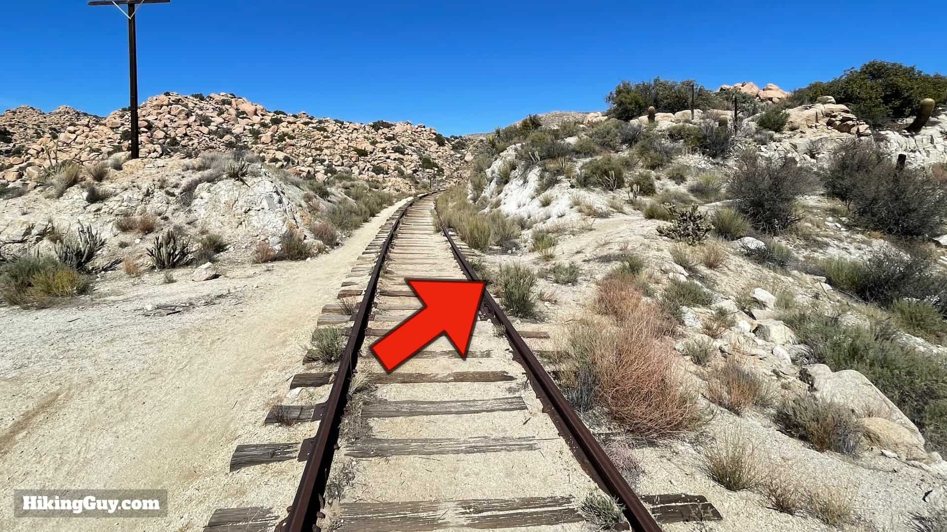 Goat Canyon Trestle Detour Turnoff