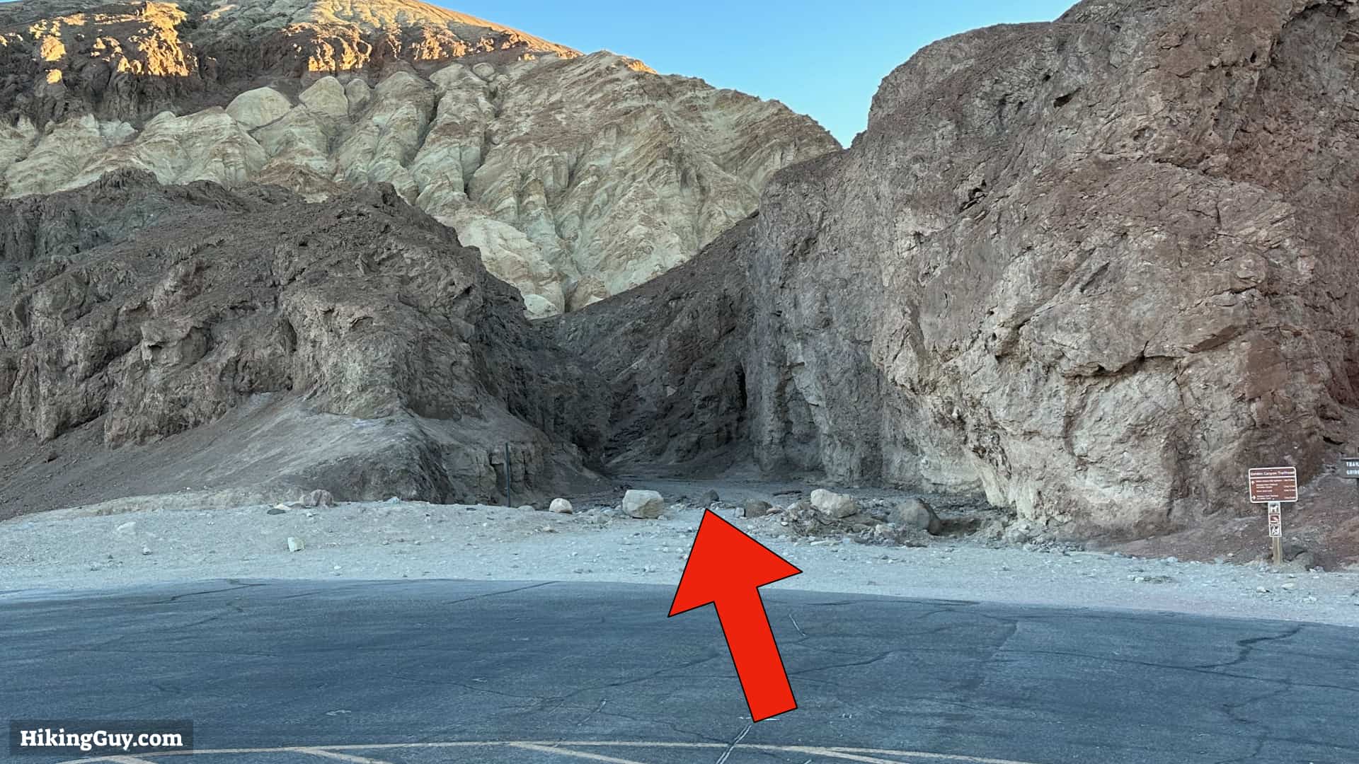 Golden Canyon And Gower Gulch Loop Hike 2