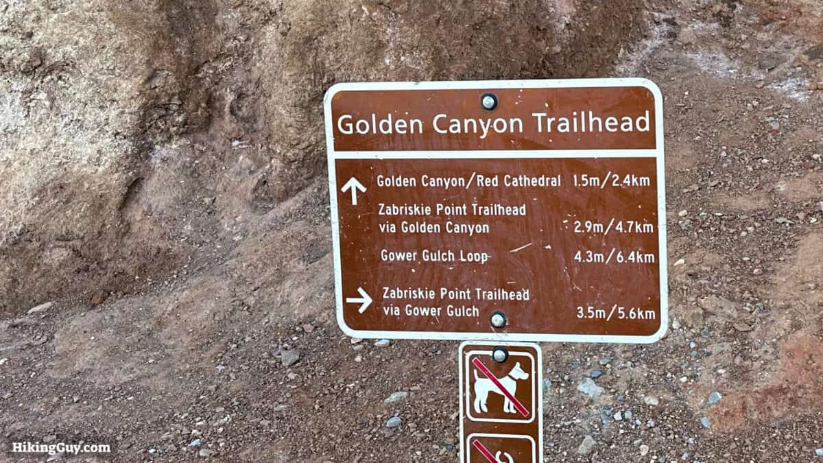 Golden Canyon And Gower Gulch Loop Hike 3