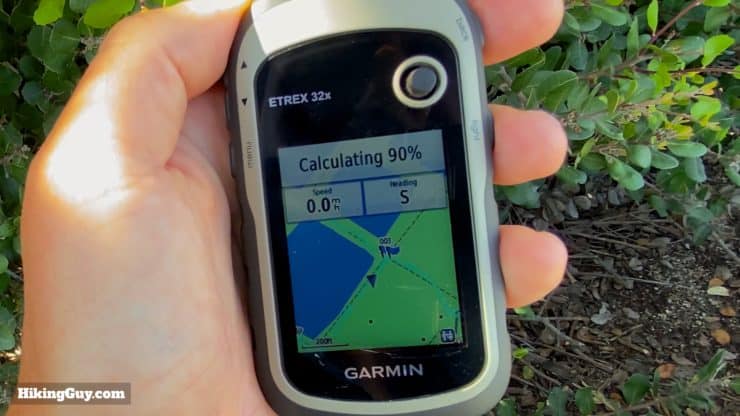 Gps Calculating Route