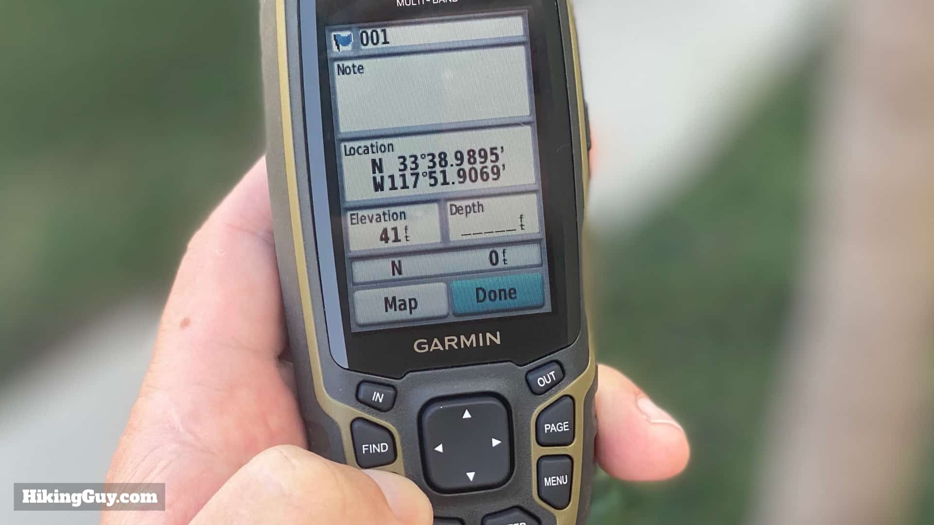 Gpsmap 65 Mark Waypoint