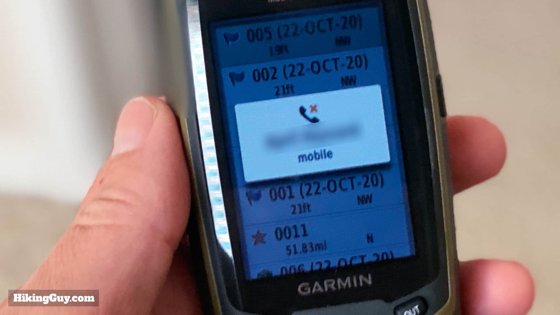 Gpsmap 65 Notification