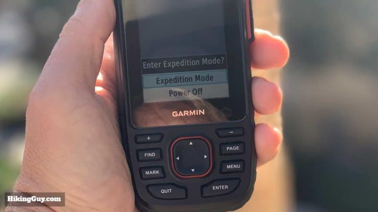 Gpsmap 66i Expedition Mode