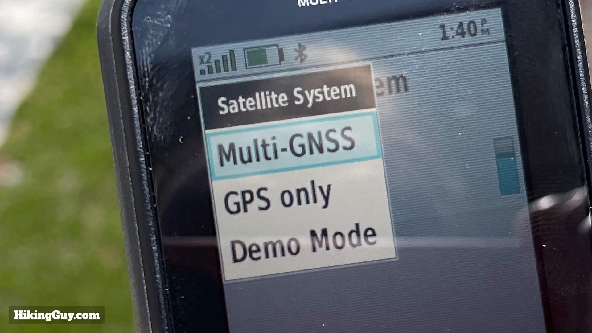 Gpsmap 66sr Gnss Settings