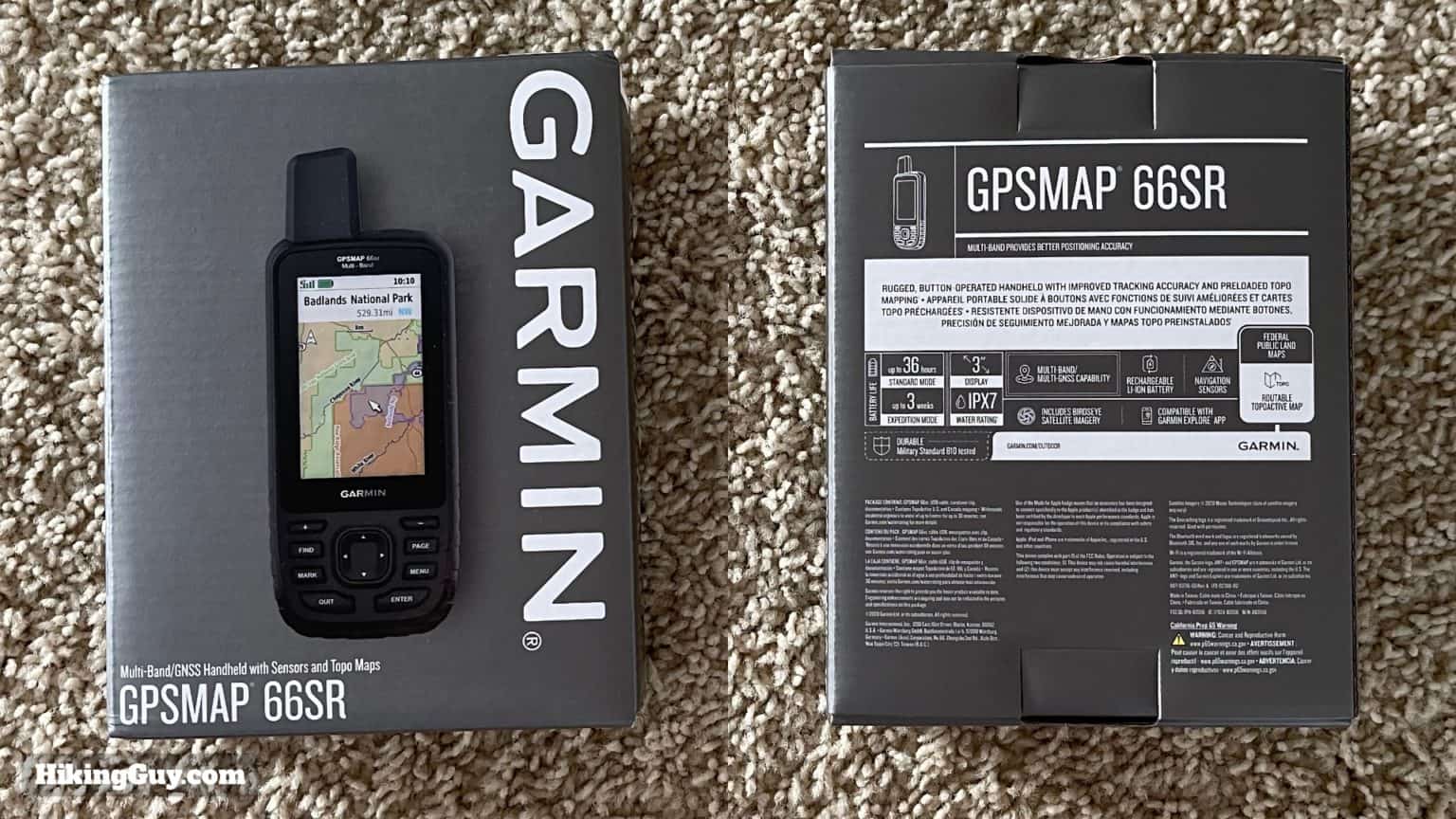 Garmin GPSMAP 66sr Review & Test – HikingGuy.com