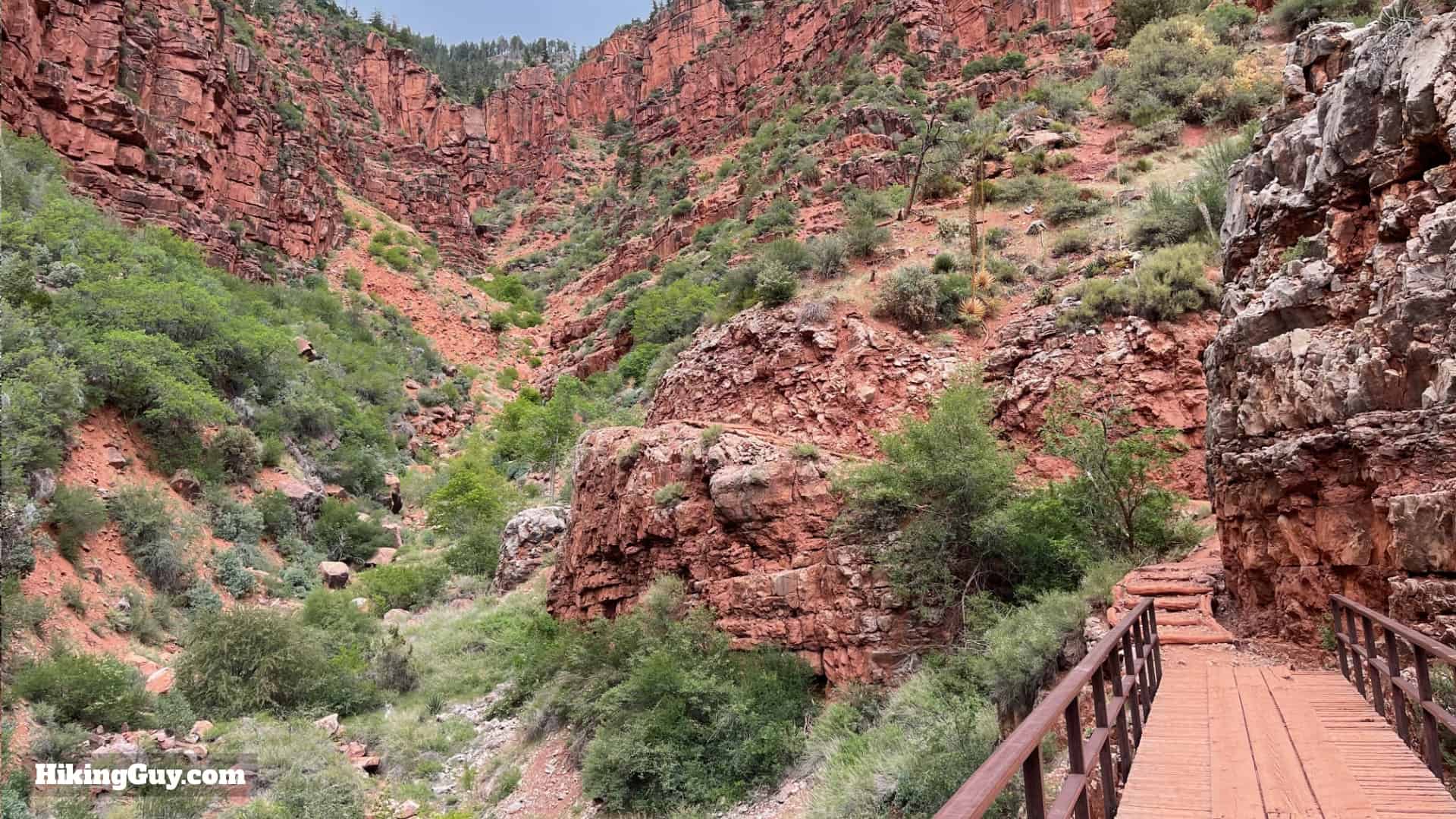 Grand Canyon Rim To Rim South North Directions 63