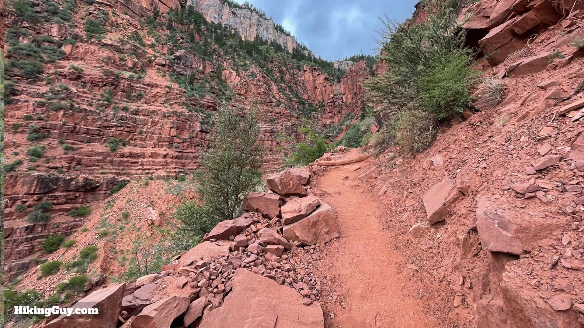 Grand Canyon Rim To Rim South North Directions 64