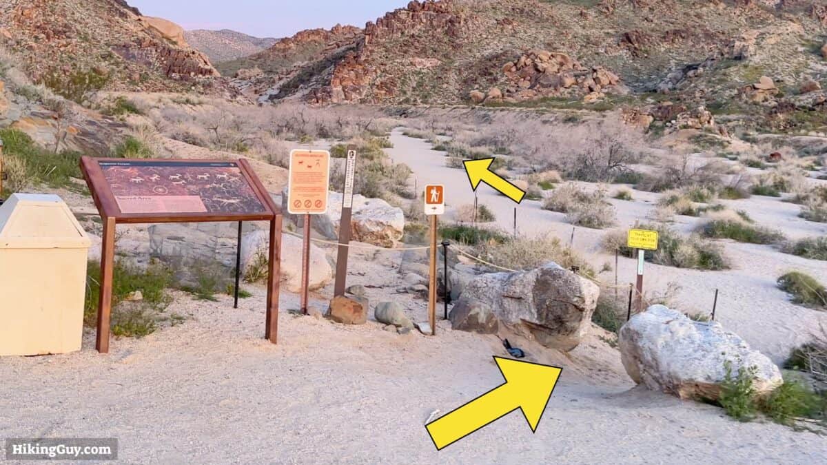 Grapevine Canyon Nv Hike Directions 3