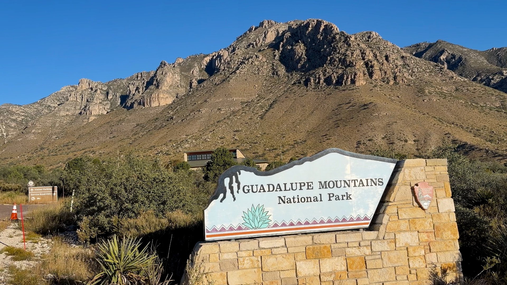 Guadalupe Peak Hike Park Entrance