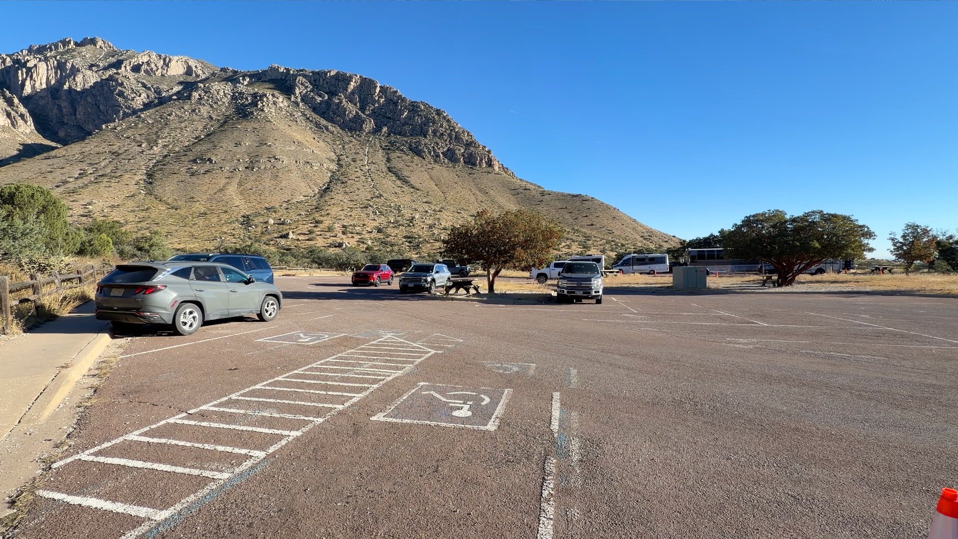Guadalupe Peak Hike Parking Lot