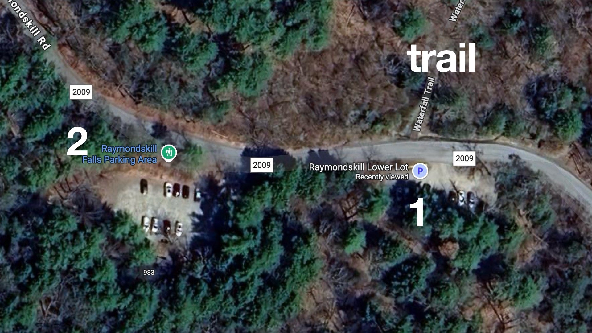 Hackers Falls Parking