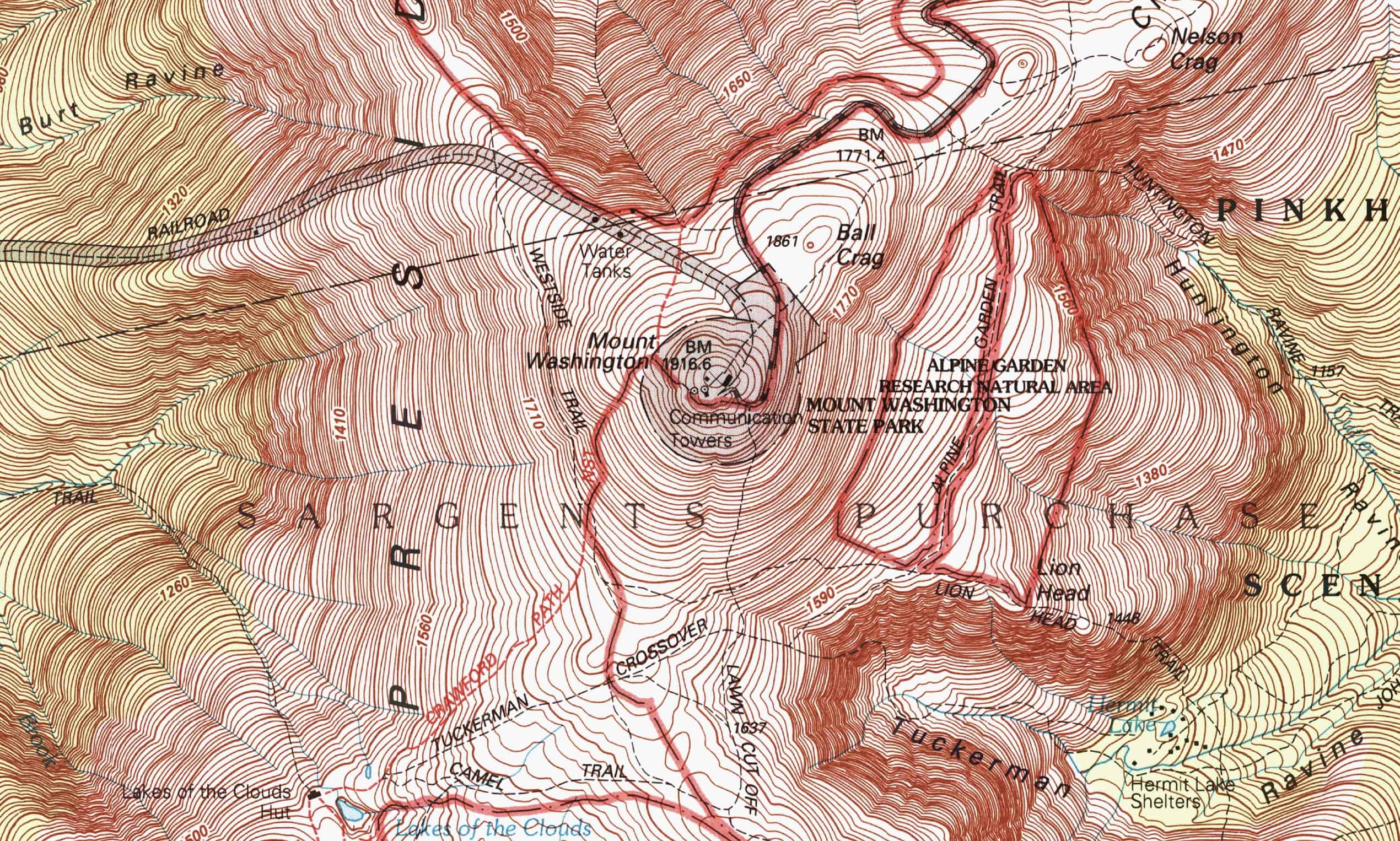 High Detail Level Map