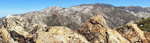 Hike Apache Peak (CA) on the Spilter Peak Trail