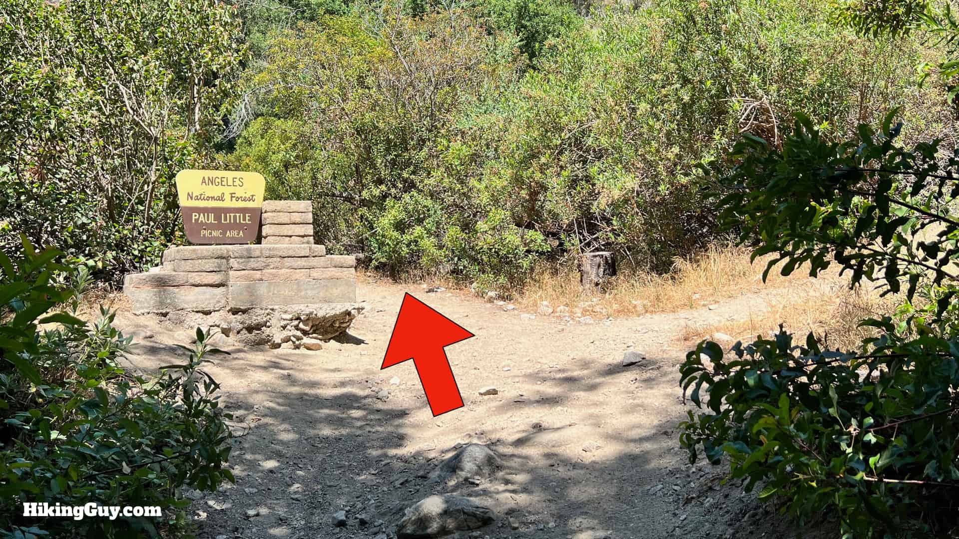 Hike Brown Mountain Dam Directons 26