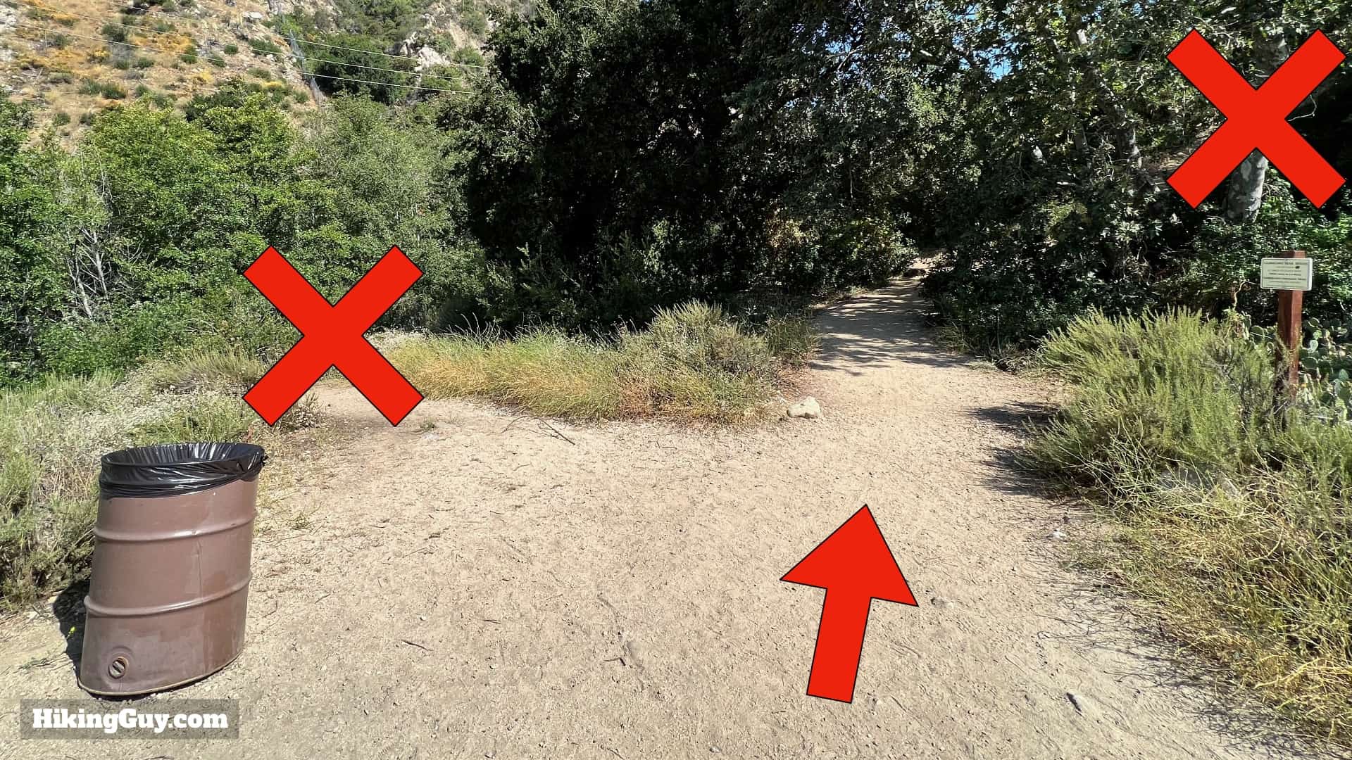 Hike Brown Mountain Dam Directons 6