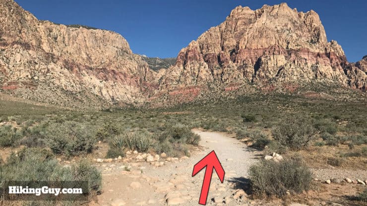 First Creek Canyon trail