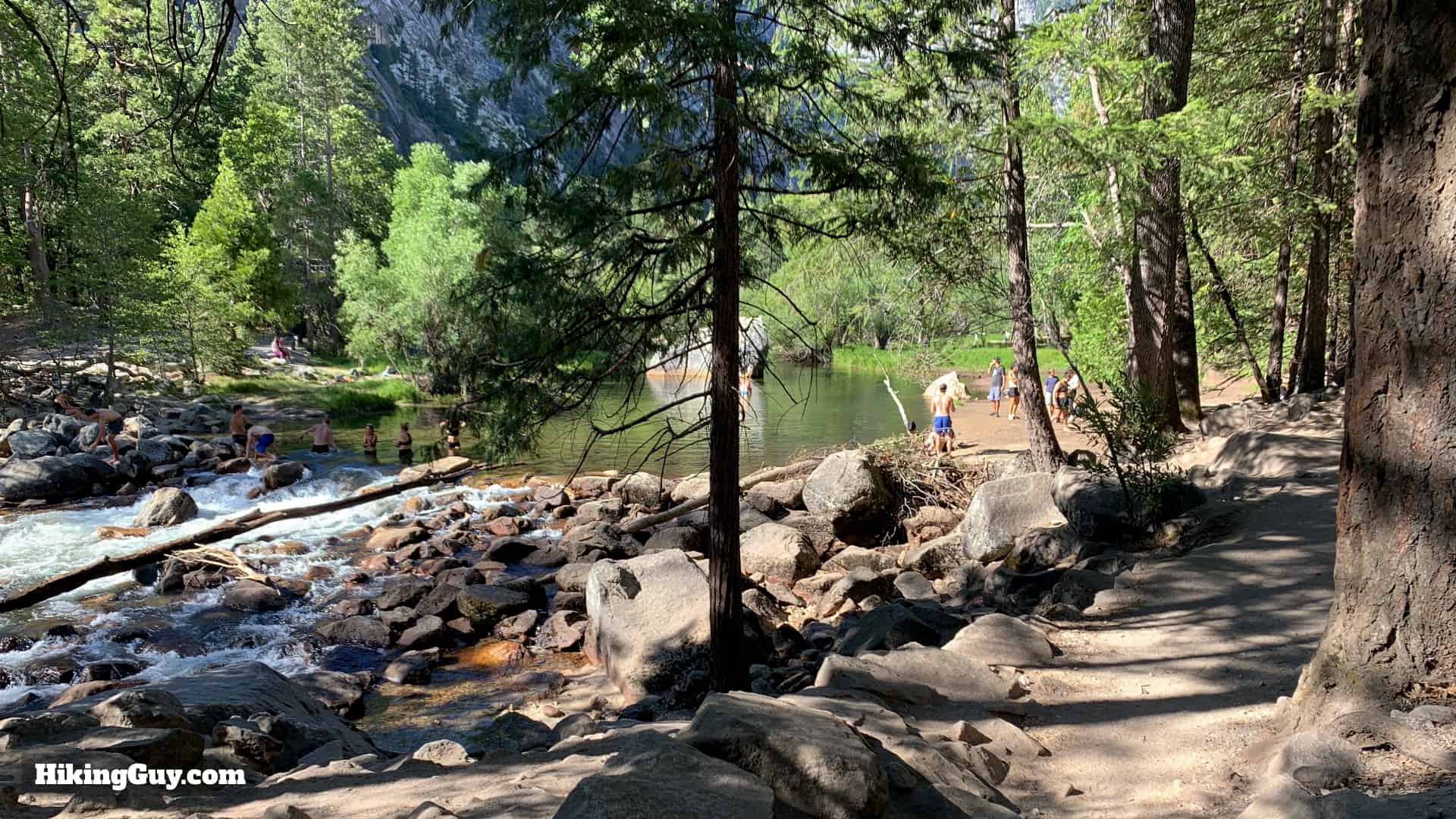 Hike Mirror Lake Trail Yosemite 11