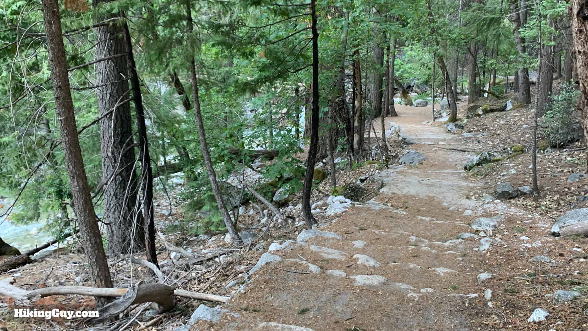 Hike Mirror Lake Trail Yosemite 18