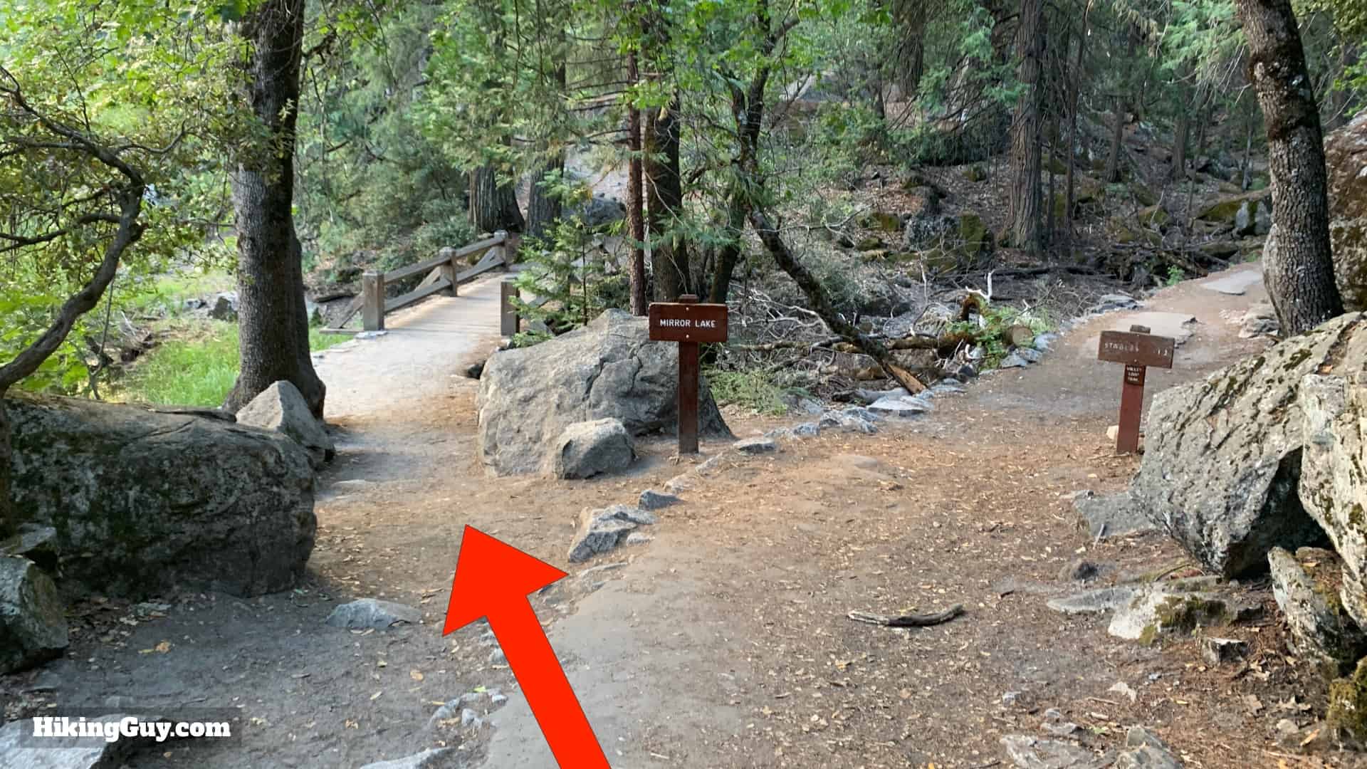 Hike Mirror Lake Trail Yosemite 28