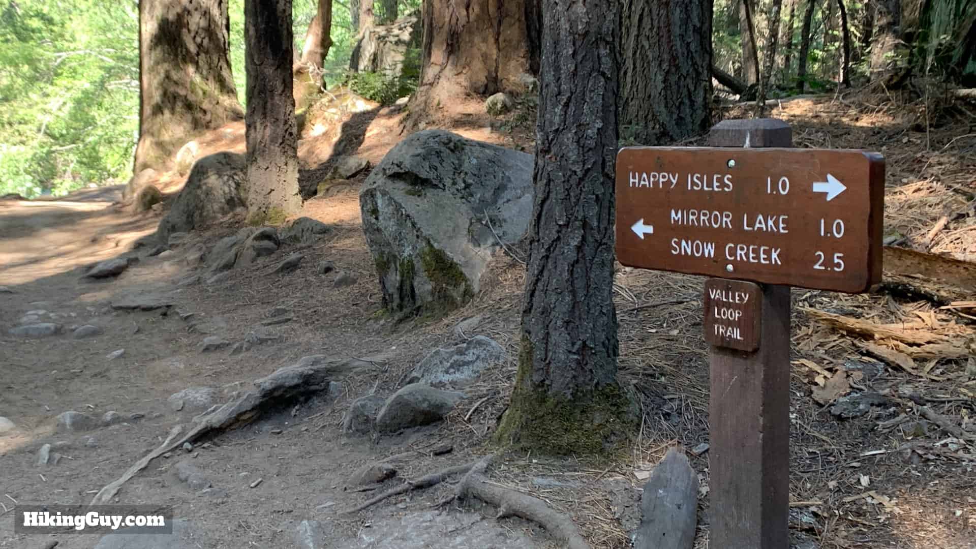Hike Mirror Lake Trail Yosemite 6