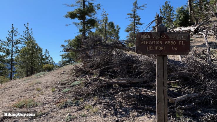 Hike Mt Waterman Twin Peaks 27