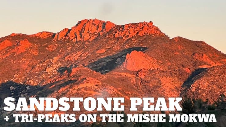 Hike Sandstone Peak on the Mishe Mokwa Trail