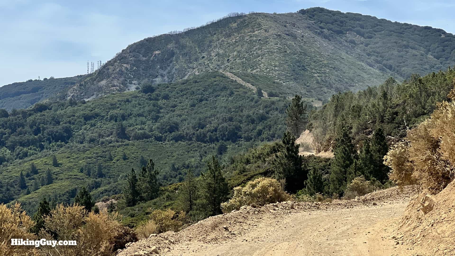 Hike Santiago Peak Modjeska Peak From Maple Springs Directions 12
