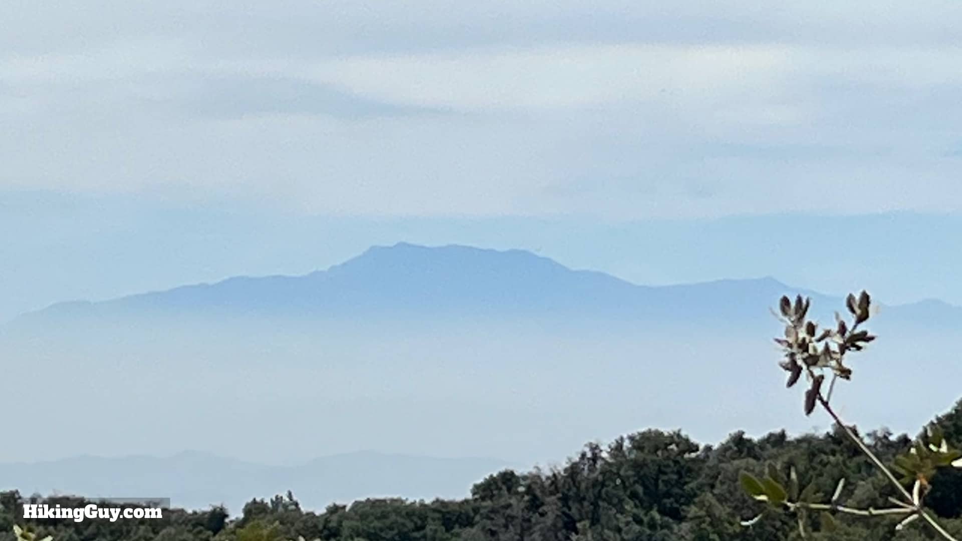 Hike Santiago Peak Modjeska Peak From Maple Springs Directions 14