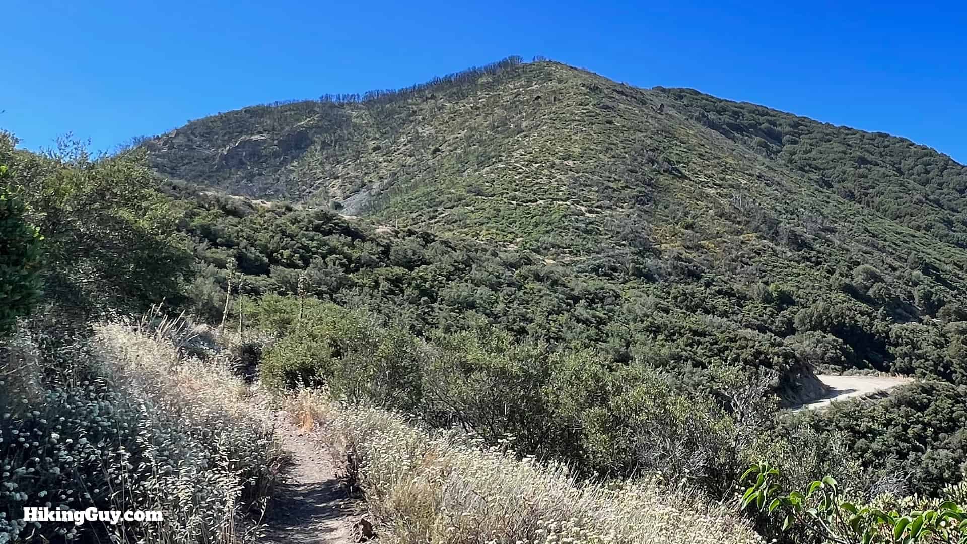 Hike Santiago Peak Modjeska Peak From Maple Springs Directions 20