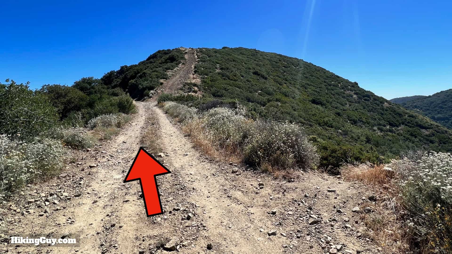 Hike Santiago Peak Modjeska Peak From Maple Springs Directions 25