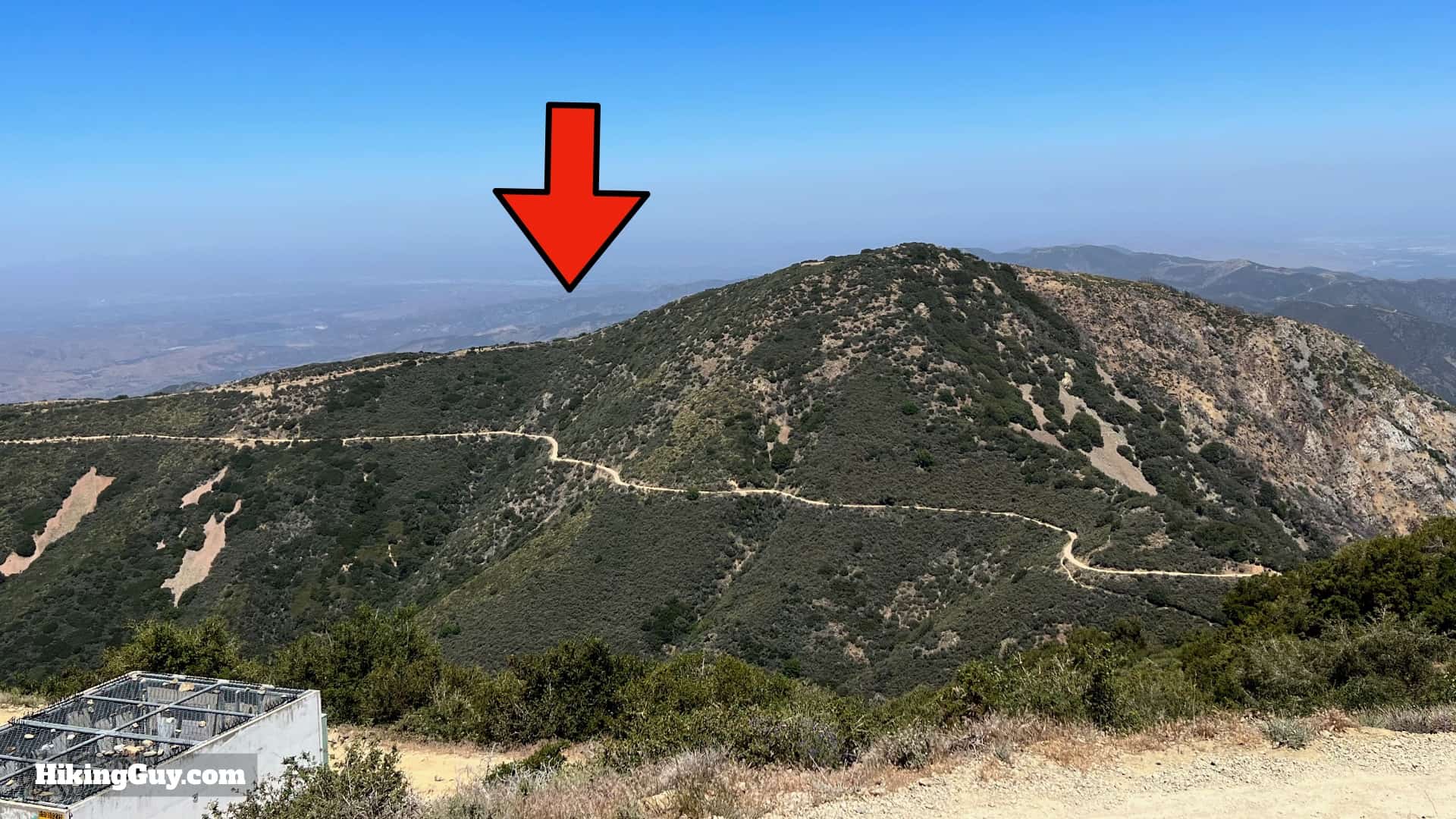 Hike Santiago Peak Modjeska Peak From Maple Springs Directions 49