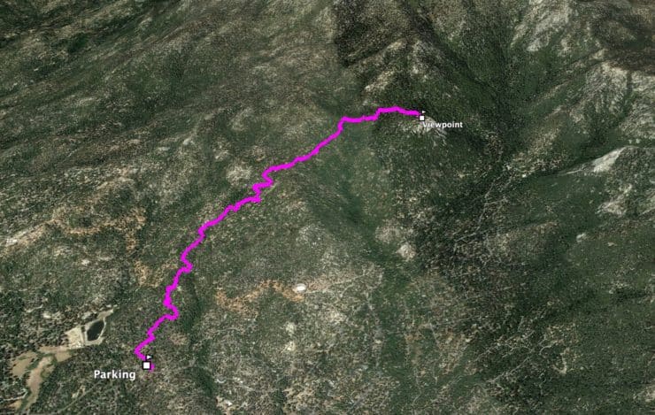 Hike The Suicide Rock Trail 3d Map