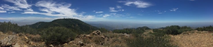 Modjeska Peak panorama view