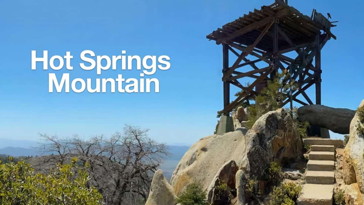 Hot Springs Mountain Trail Guide (San Diego)