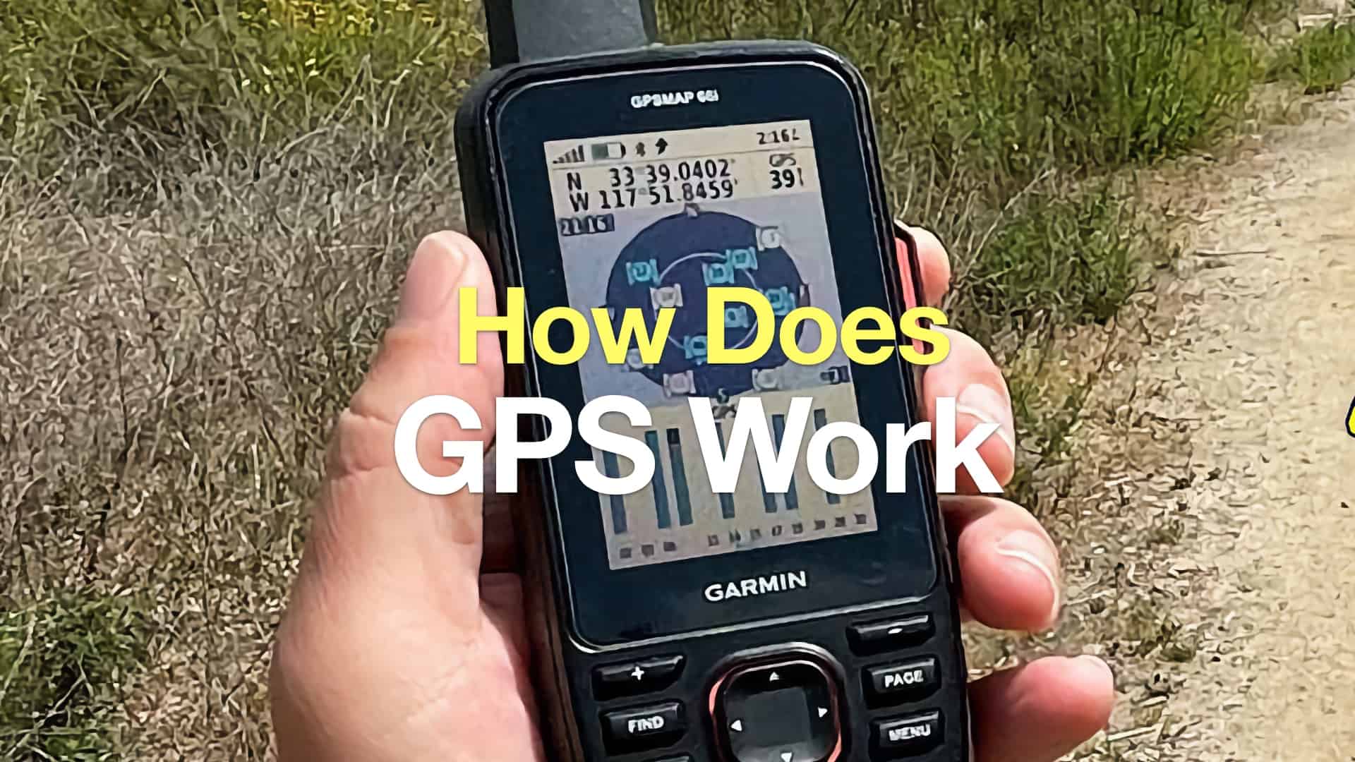 Lav vej enhed Kviksølv How Does GPS Work? GPS for Dummies - HikingGuy.com