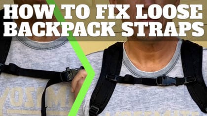 How to Fix Loose Backpack Straps