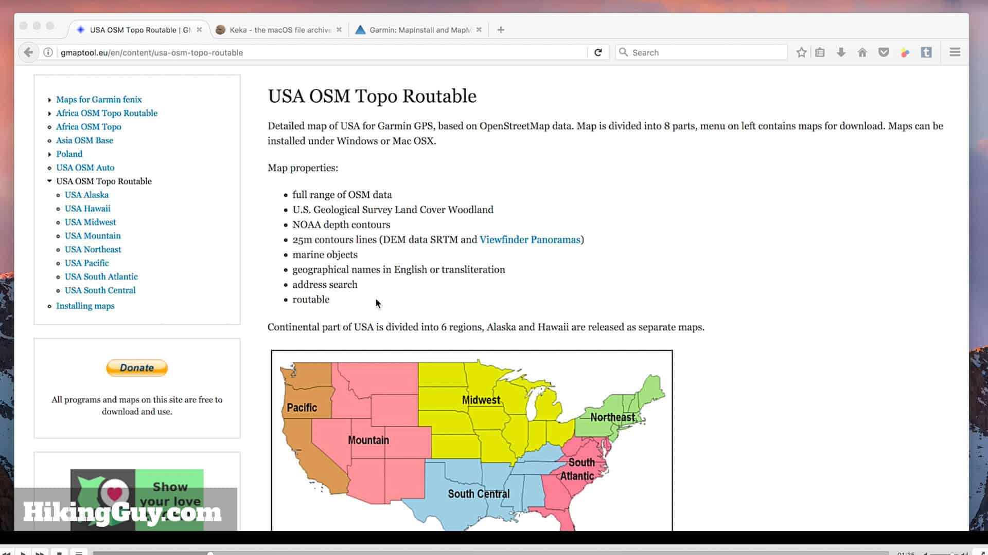 free maps for garmin gps