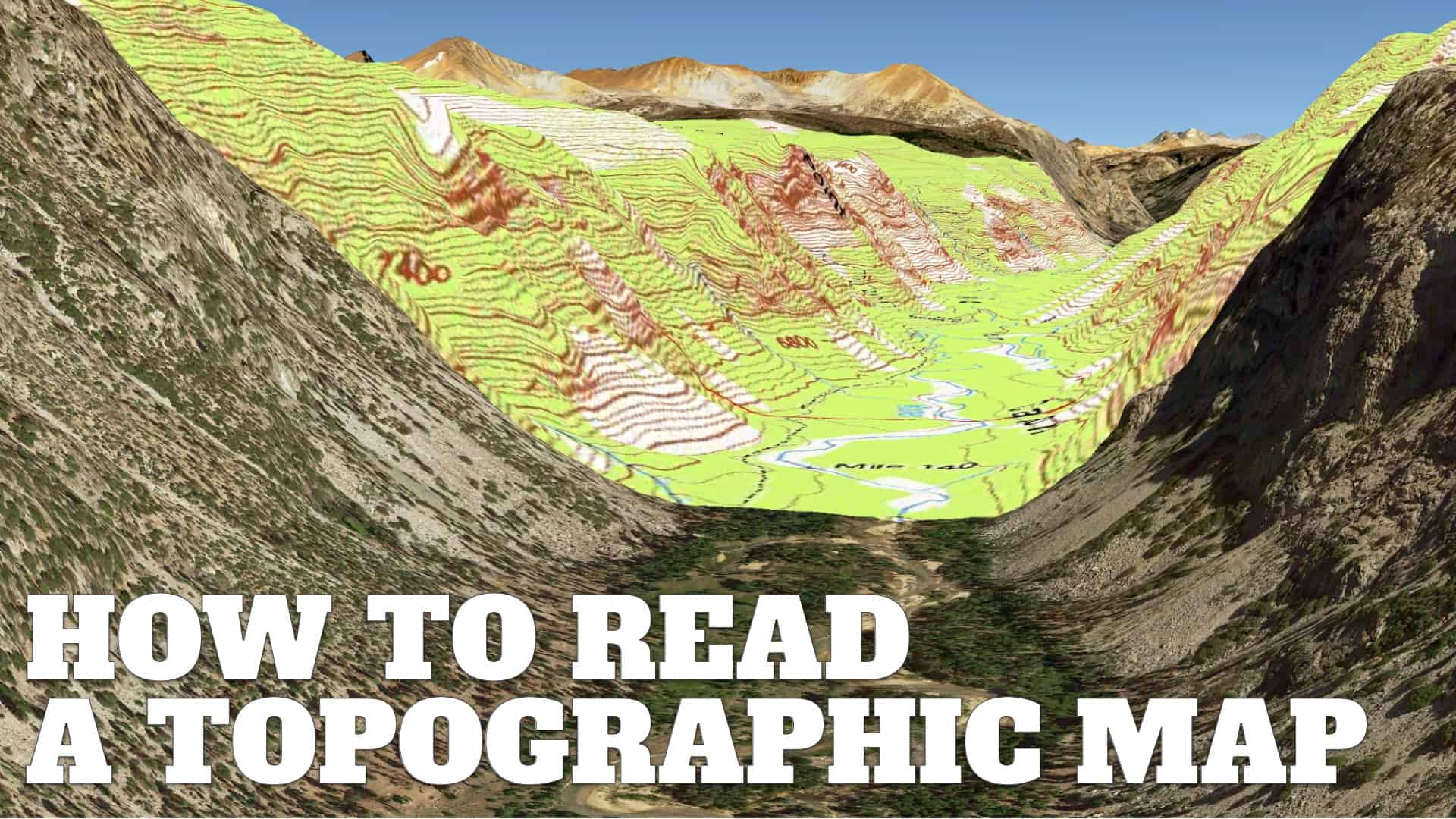 literature review on topographic mapping
