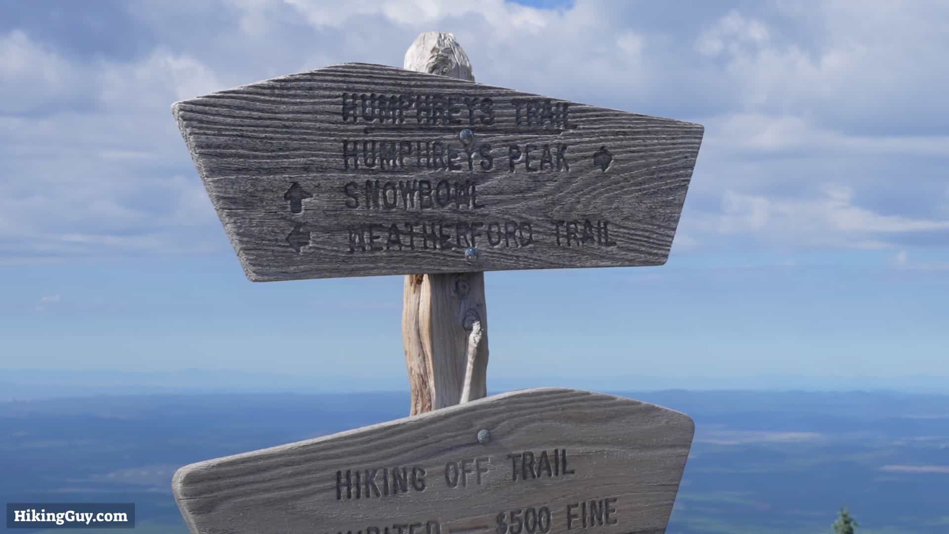 Humphreys Peak Hike Directions 11
