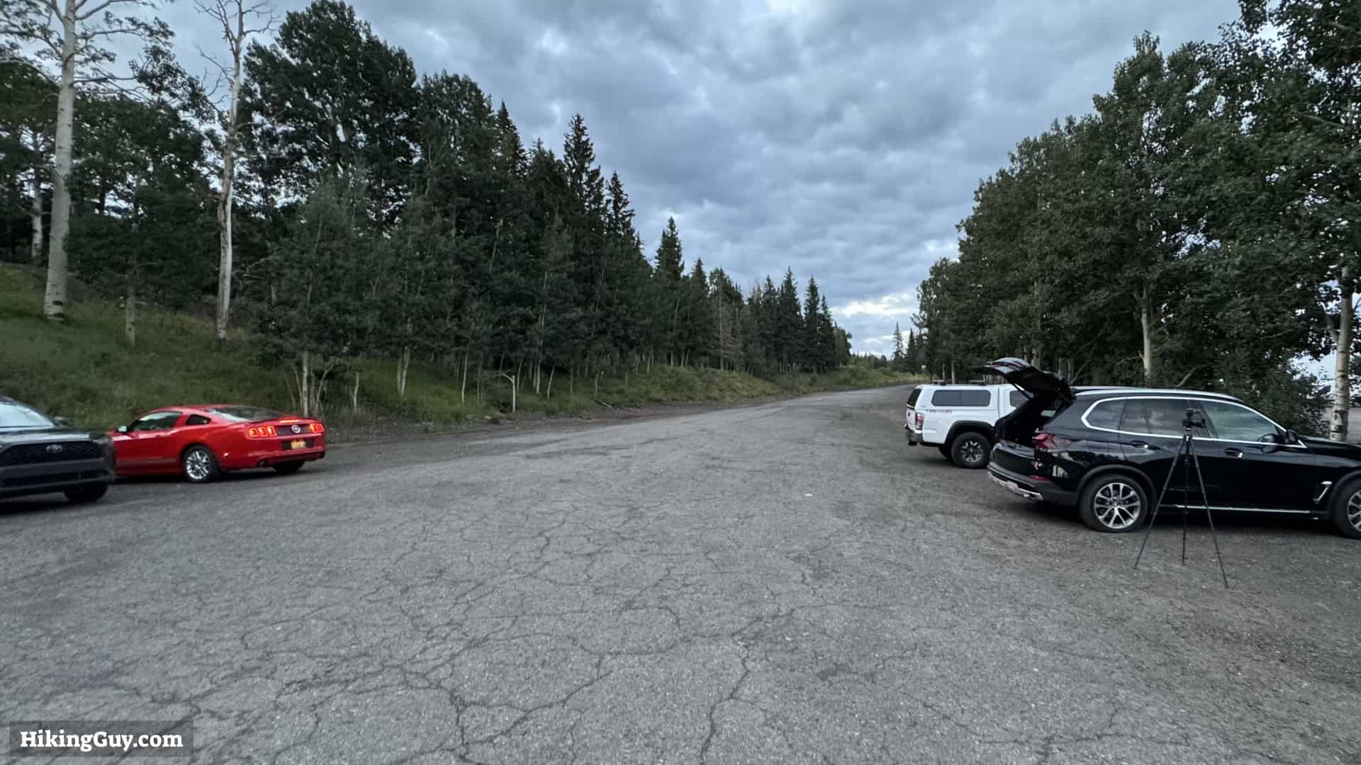 Humphreys Peak Hike Parking 2