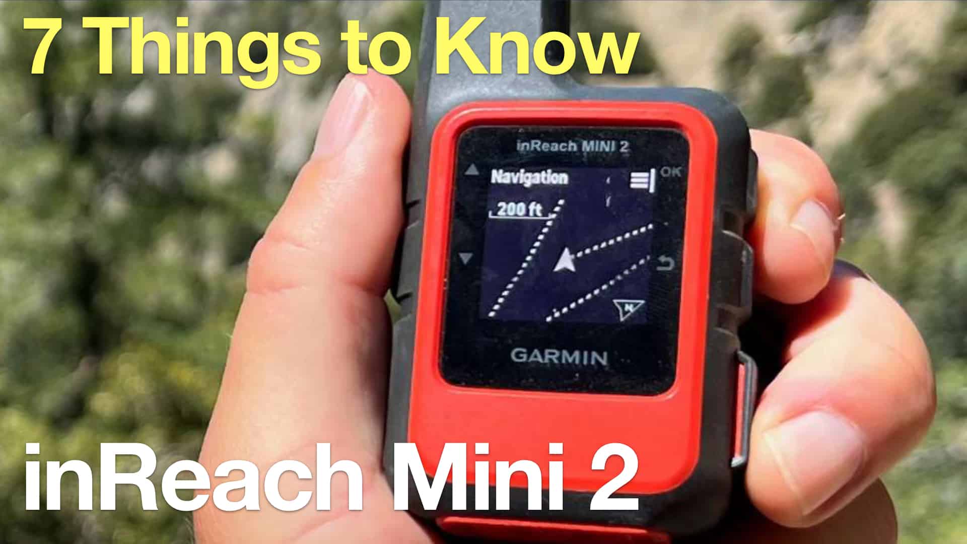 Garmin inReach Mini for - HikingGuy.com