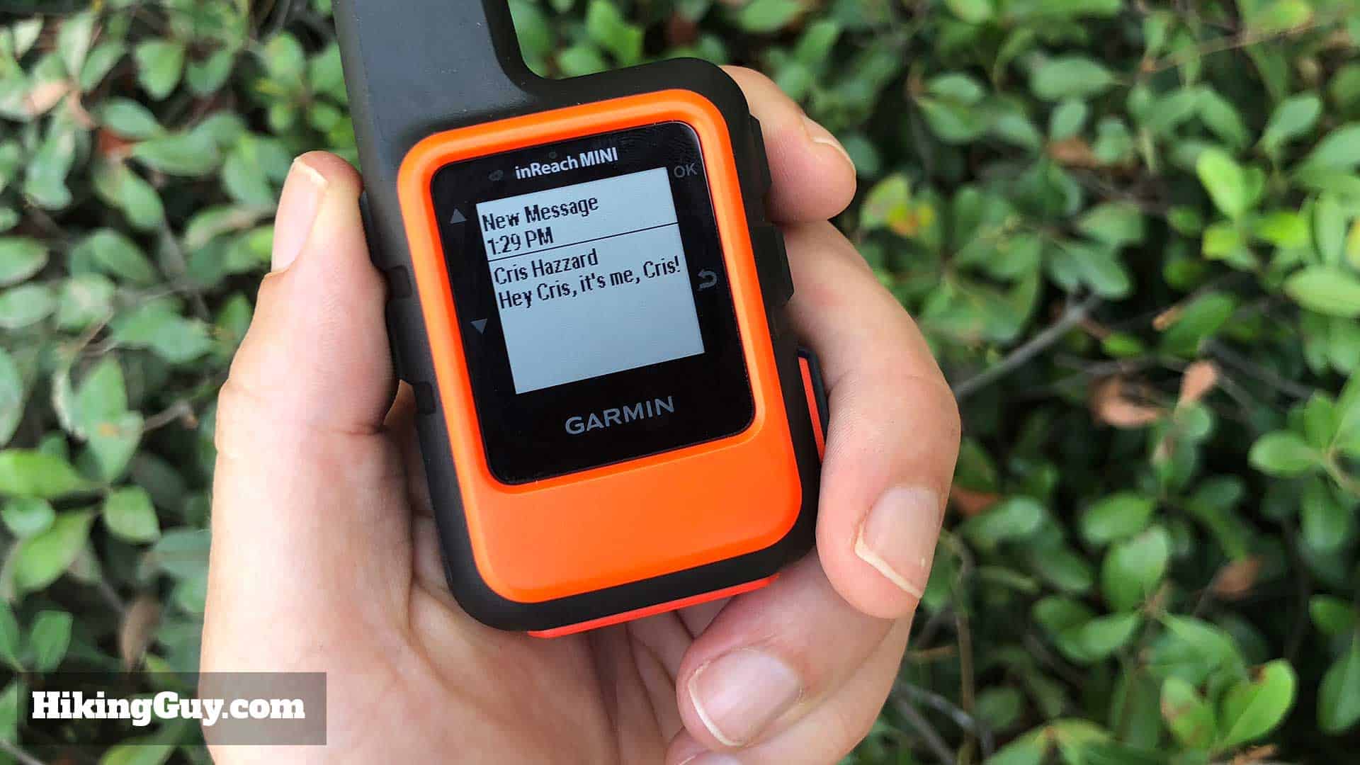 Inreach Mini Getting A Message