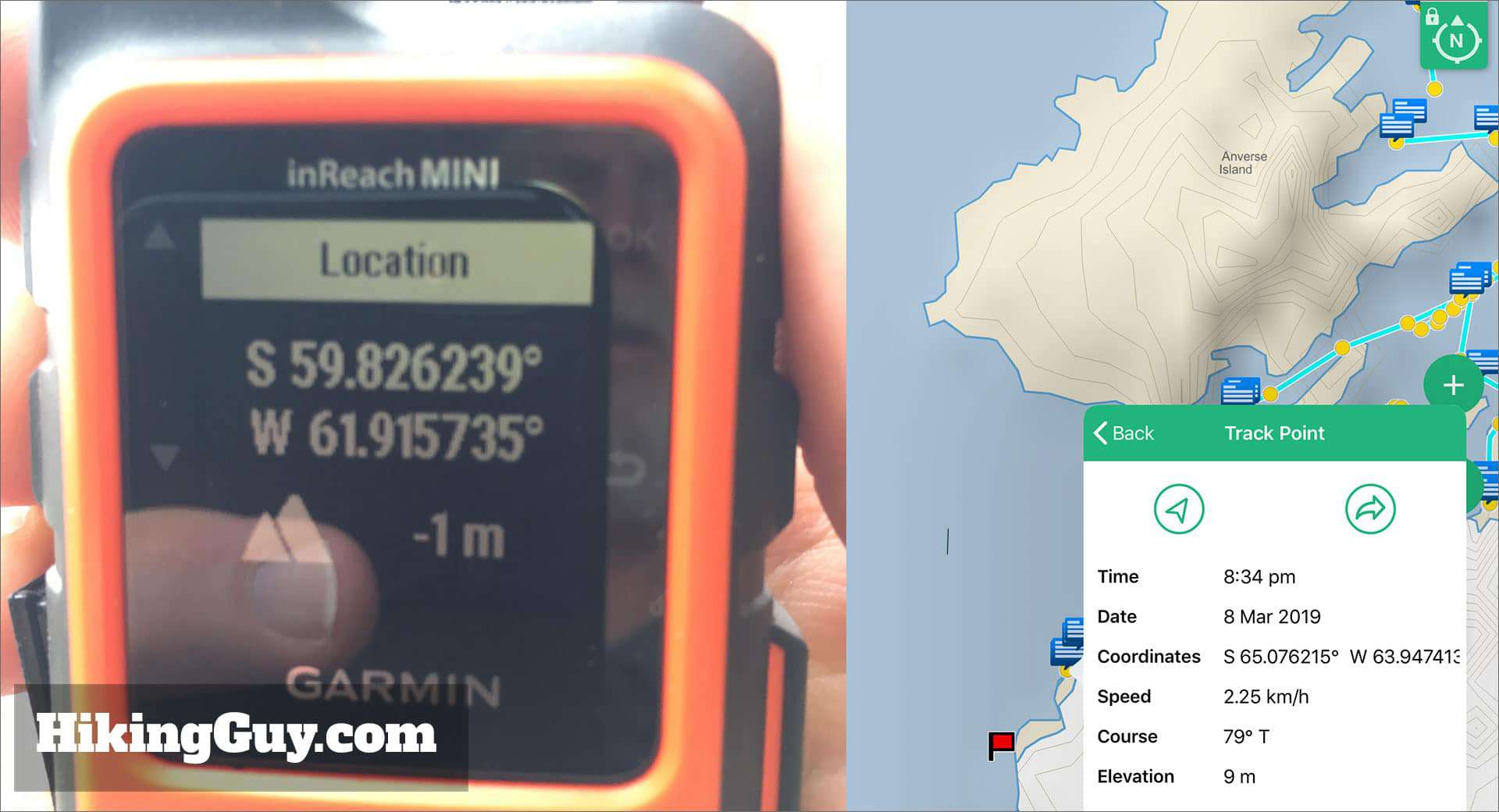 Inreach Mini In Antartica