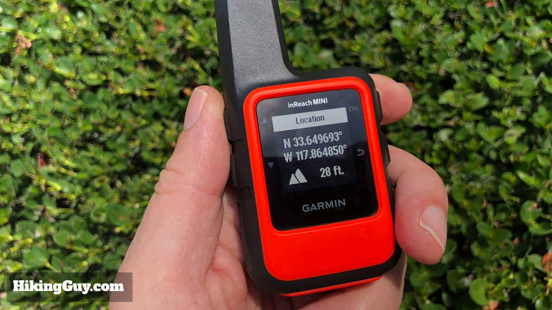 Inreach Mini Location