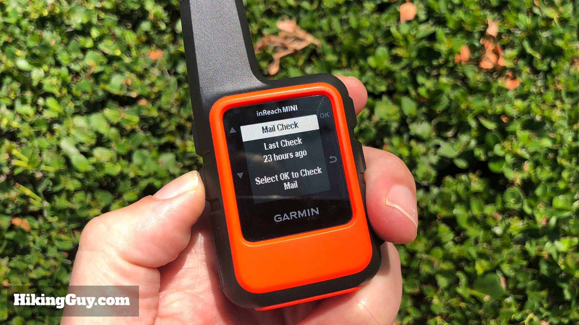 Inreach Mini Mail Check