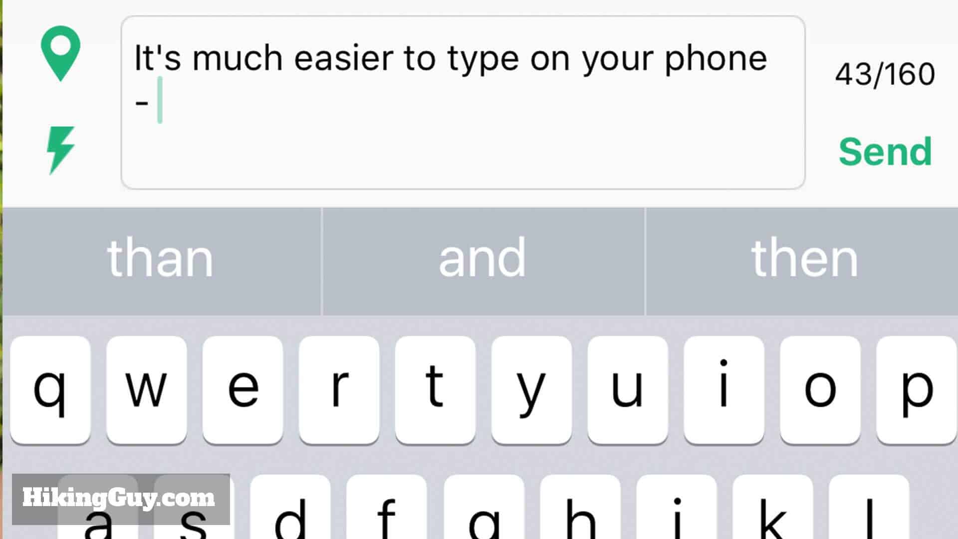 Inreach Mini Phone Message